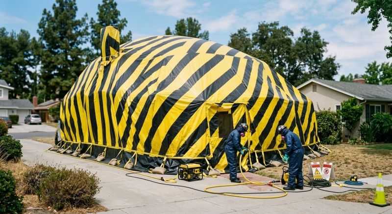 Tent Fumigation in Davis County, UT